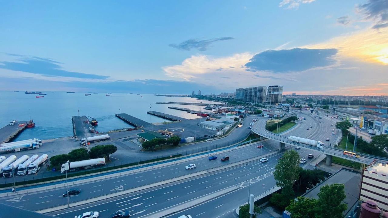 Luxury 2 Room Suite Apartment With Seaview In Center Istanbul Exteriör bild