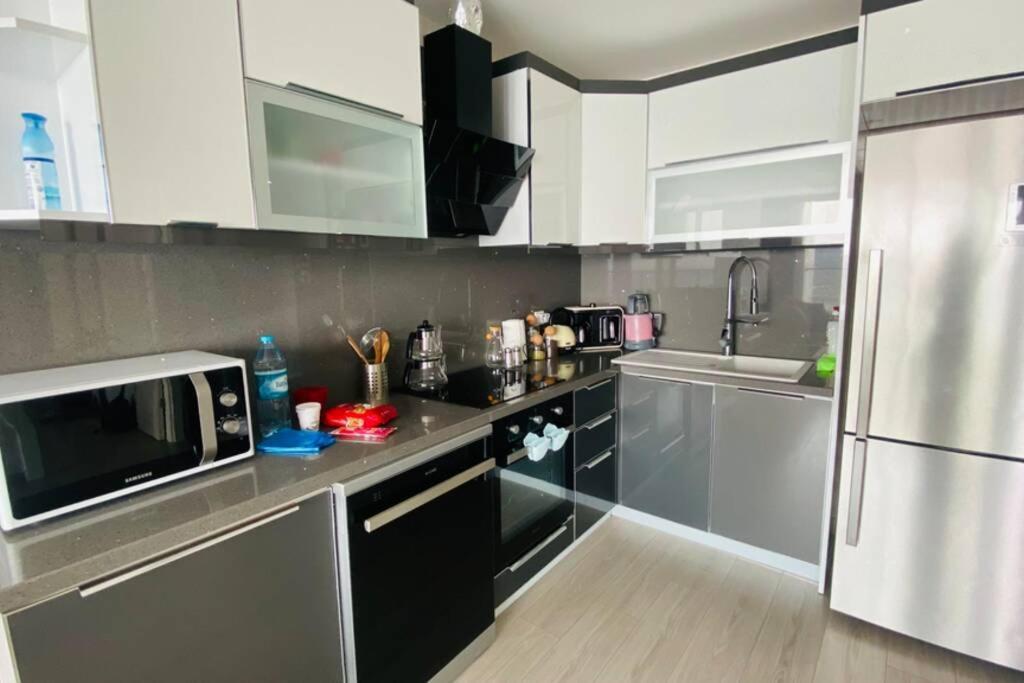 Luxury 2 Room Suite Apartment With Seaview In Center Istanbul Exteriör bild